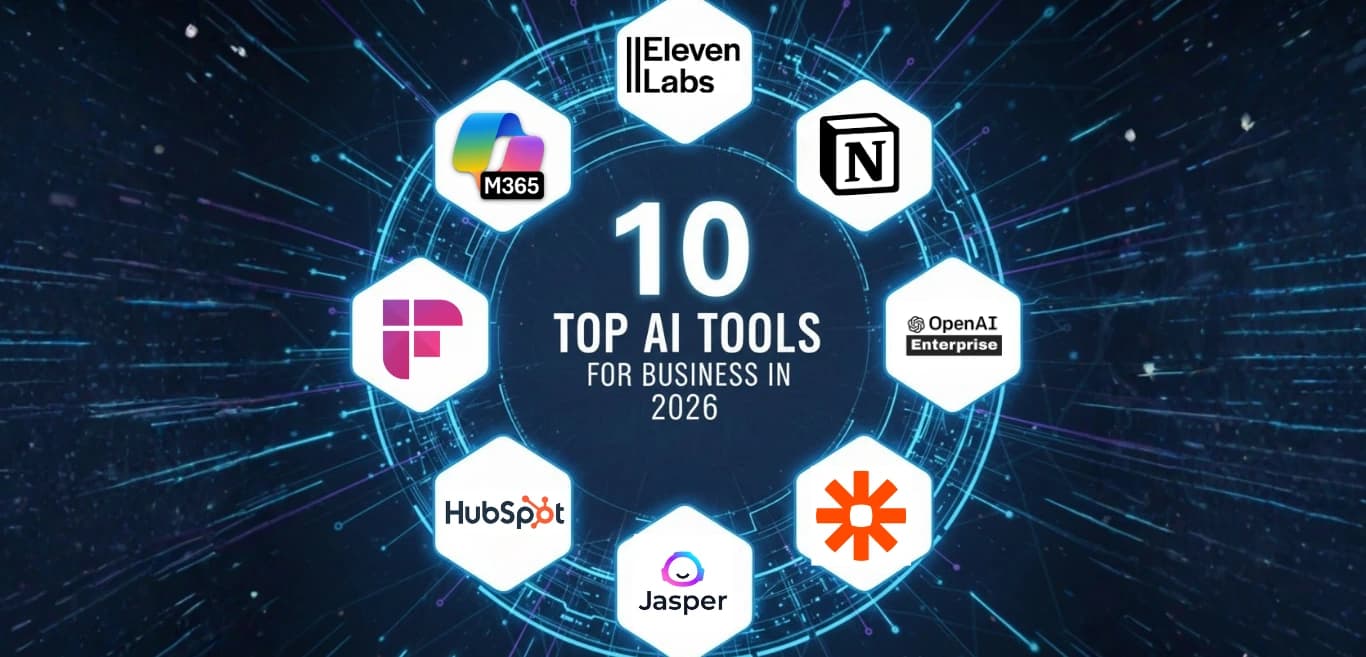 Top 10 AI Tools for Business in 2026